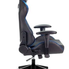 Кресло игровое Бюрократ VIKING 4 AERO BLUE черный/синий в Стрежевом - strezevoi.mebel24.online | фото 8