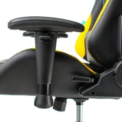 Кресло игровое Бюрократ VIKING 5 AERO YELLOW черный/желтый в Стрежевом - strezevoi.mebel24.online | фото 5