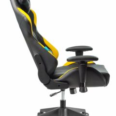 Кресло игровое Бюрократ VIKING 5 AERO YELLOW черный/желтый в Стрежевом - strezevoi.mebel24.online | фото 2