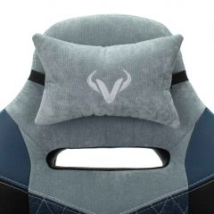 Кресло игровое Бюрократ VIKING 6 KNIGHT BL FABRIC синий в Стрежевом - strezevoi.mebel24.online | фото 7