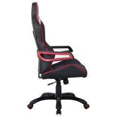 Кресло компьютерное BRABIX Nitro GM-001 (ткань/экокожа) черное, вставки красные (531816) в Стрежевом - strezevoi.mebel24.online | фото 6