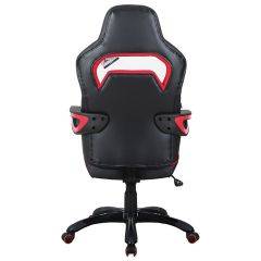 Кресло компьютерное BRABIX Nitro GM-001 (ткань/экокожа) черное, вставки красные (531816) в Стрежевом - strezevoi.mebel24.online | фото 5