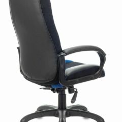 Кресло компьютерное BRABIX PREMIUM "Rapid GM-102" (экокожа/ткань, черное/синее) 532106 в Стрежевом - strezevoi.mebel24.online | фото 4