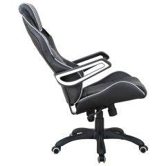 Кресло компьютерное BRABIX Techno Pro GM-003 (экокожа черное/серое, вставки серые) 531814 в Стрежевом - strezevoi.mebel24.online | фото 6