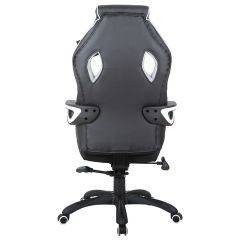 Кресло компьютерное BRABIX Techno Pro GM-003 (экокожа черное/серое, вставки серые) 531814 в Стрежевом - strezevoi.mebel24.online | фото 8