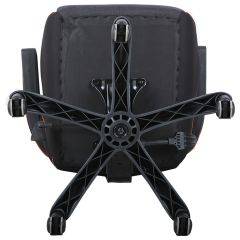 Кресло компьютерное BRABIX Techno Pro GM-003 (ткань черное/серое, вставки оранжевые) 531813 в Стрежевом - strezevoi.mebel24.online | фото 9