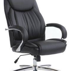 Кресло офисное BRABIX "Advance EX-575" (хром/экокожа/черное) 531825 в Стрежевом - strezevoi.mebel24.online | фото 2