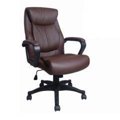 Кресло офисное BRABIX "Enter EX-511" (экокожа/коричневая) 531163 в Стрежевом - strezevoi.mebel24.online | фото 1