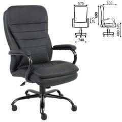 Кресло офисное BRABIX PREMIUM "Heavy Duty HD-001" (черный) 531015 в Стрежевом - strezevoi.mebel24.online | фото