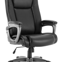 Кресло офисное BRABIX PREMIUM "Solid HD-005" (рециклированная кожа, черное) 531941 в Стрежевом - strezevoi.mebel24.online | фото 1