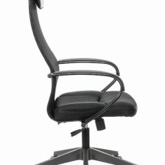 Кресло офисное BRABIX PREMIUM "Stalker EX-608 PL" (ткань-сетка/кожзам, черное) 532090 в Стрежевом - strezevoi.mebel24.online | фото 3