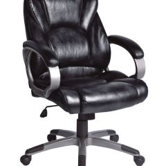 Кресло офисное BRABIX "Eldorado EX-504", экокожа, черное, 530874 в Стрежевом - strezevoi.mebel24.online | фото