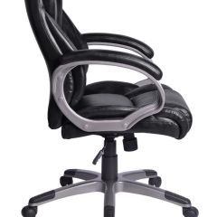 Кресло офисное BRABIX "Eldorado EX-504", экокожа, черное, 530874 в Стрежевом - strezevoi.mebel24.online | фото 2