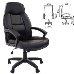 Кресло офисное BRABIX "Formula EX-537" (черное) 531388 в Стрежевом - strezevoi.mebel24.online | фото 2