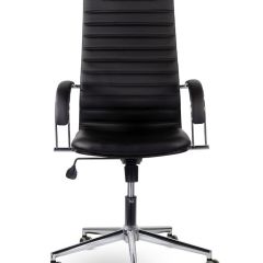 Кресло офисное BRABIX "Pilot EX-610 CH" premium (черное/кожзам) 532418 в Стрежевом - strezevoi.mebel24.online | фото 2