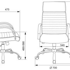 Кресло руководителя Бюрократ T-8010N/SL/BLACK в Стрежевом - strezevoi.mebel24.online | фото 4