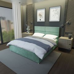 Кровать Аврора с ортопедической решеткой (1800) в Стрежевом - strezevoi.mebel24.online | фото