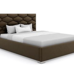 Кровать Коралл интерьерная +основание (90х200) в Стрежевом - strezevoi.mebel24.online | фото 8