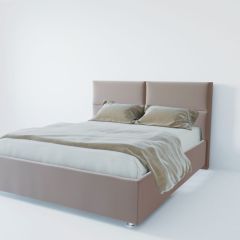 Кровать Корсика с ПМ 1200 (велюр серый) в Стрежевом - strezevoi.mebel24.online | фото 2