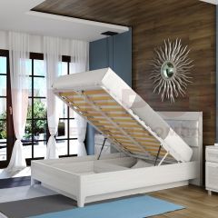 Кровать КР-1071 с мягким изголовьем в Стрежевом - strezevoi.mebel24.online | фото 5
