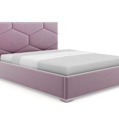 Кровать Кристи интерьерная +основание (90х200) в Стрежевом - strezevoi.mebel24.online | фото