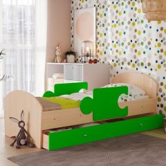 Кровать "Мозайка" на ламелях + бортики + ящики в Стрежевом - strezevoi.mebel24.online | фото 5