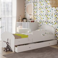 Кровать "Мозайка" на ламелях + бортики + ящики в Стрежевом - strezevoi.mebel24.online | фото 6