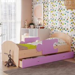 Кровать "Мозайка" на ламелях + бортики + ящики в Стрежевом - strezevoi.mebel24.online | фото 9