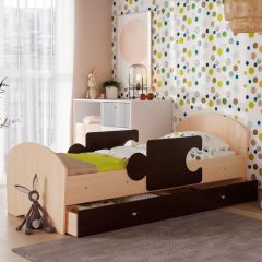 Кровать "Мозайка" на ламелях + бортики + ящики в Стрежевом - strezevoi.mebel24.online | фото 10
