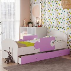 Кровать "Мозайка" на ламелях + бортики + ящики в Стрежевом - strezevoi.mebel24.online | фото 14