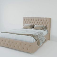 Кровать Версаль 900 без основания (велюр светло серый) в Стрежевом - strezevoi.mebel24.online | фото