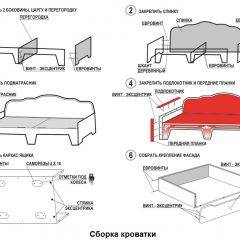 Кровать Фея 1600 с двумя ящиками в Стрежевом - strezevoi.mebel24.online | фото 21