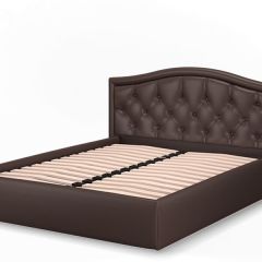 Кровать Стелла 1600*2000 NEO 08 (коричневый) в Стрежевом - strezevoi.mebel24.online | фото 3