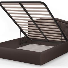 Кровать Стелла 1600*2000 Rock 12 (серо-фиолетовый) в Стрежевом - strezevoi.mebel24.online | фото 4