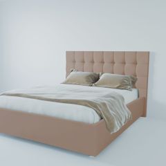 Кровать Венеция с ПМ 800 (велюр серый) в Стрежевом - strezevoi.mebel24.online | фото 2