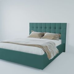 Кровать Венеция с ПМ 900 (велюр бирюзовый) в Стрежевом - strezevoi.mebel24.online | фото 2