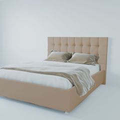 Кровать Венеция с ПМ 900 (велюр серый) в Стрежевом - strezevoi.mebel24.online | фото 2