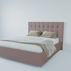 Кровать Венеция с ПМ 900 (велюр темно-серый) в Стрежевом - strezevoi.mebel24.online | фото 2