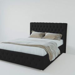 Кровать Версаль с ПМ 900 (экокожа кольт ч) в Стрежевом - strezevoi.mebel24.online | фото