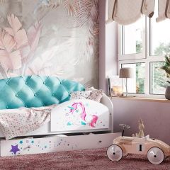 Кровать Звездочка на щитах + Бортик в Стрежевом - strezevoi.mebel24.online | фото 6