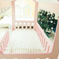 Кровать-домик без ящика 800*1600 (Розовый) в Стрежевом - strezevoi.mebel24.online | фото 3