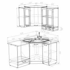 Кухонный гарнитур Лира литл 1500*1200 в Стрежевом - strezevoi.mebel24.online | фото 3