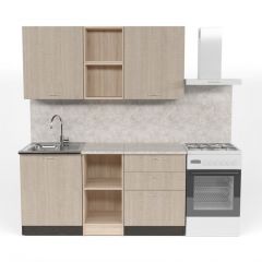 Кухонный гарнитур Надежда стандарт 5 1600 мм в Стрежевом - strezevoi.mebel24.online | фото 3