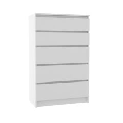 МОРИ МК 700.5 Комод (белый) в Стрежевом - strezevoi.mebel24.online | фото 2