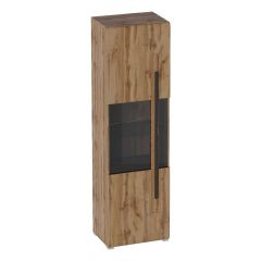 НИЦЦА Гостиная Шкаф-витрина 1 дв в Стрежевом - strezevoi.mebel24.online | фото