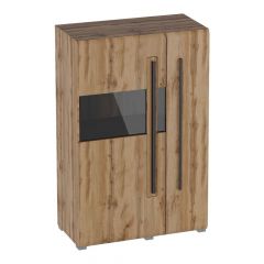 НИЦЦА Гостиная Шкаф-витрина 2 дв в Стрежевом - strezevoi.mebel24.online | фото