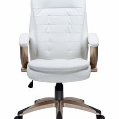 Офисное кресло для руководителей DOBRIN DONALD LMR-106B белый в Стрежевом - strezevoi.mebel24.online | фото