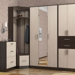 Прихожая ДИАНА-4 сек №11 (Венге/Дуб молочный) в Стрежевом - strezevoi.mebel24.online | фото 3