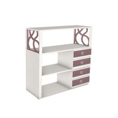 САМАНТА СМ14 Стеллаж в Стрежевом - strezevoi.mebel24.online | фото