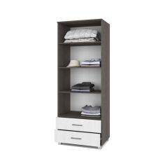 ЕВА Шкаф 2-х дверный Е23 в Стрежевом - strezevoi.mebel24.online | фото 2